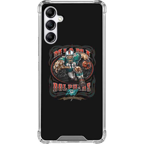 Liquid Blue NFL Miami Dolphins Running Back Galaxy A15 5G Clear Case